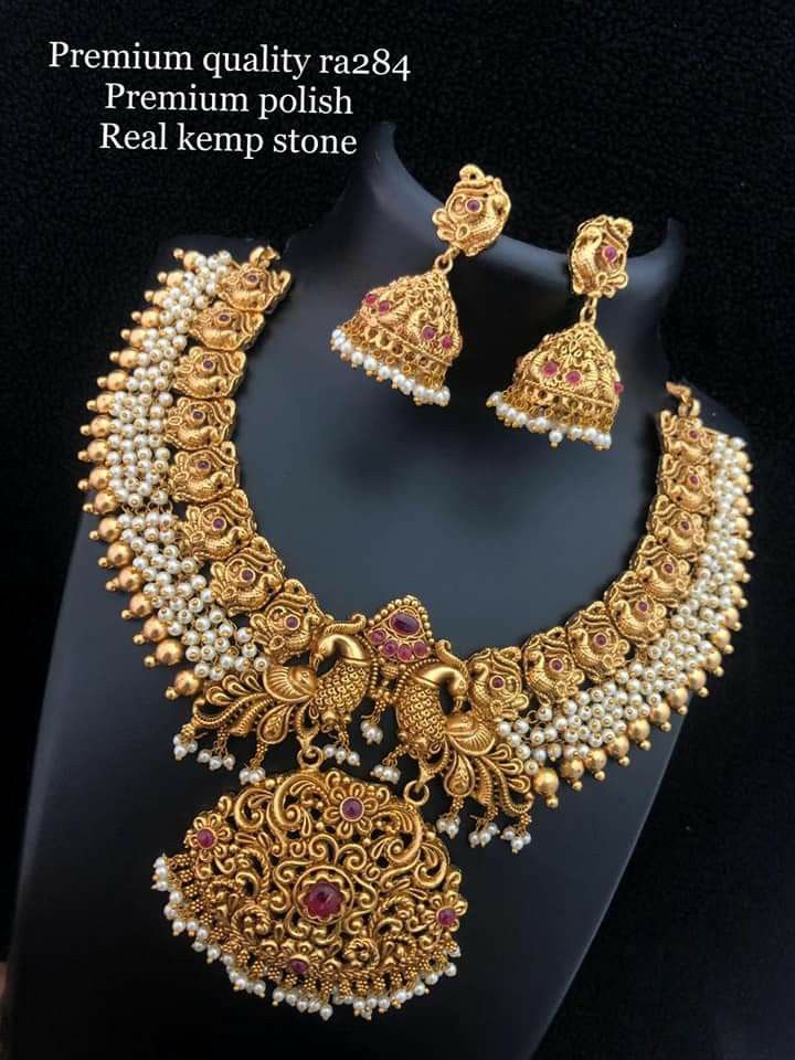 Pearls Super Traditional Necklace Set