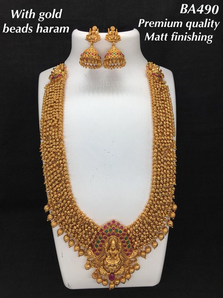 Kaviya Look Super Long Necklace Set